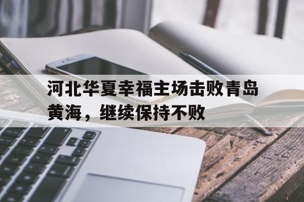 河北华夏幸福主场击败青岛黄海，继续保持不败的简单介绍